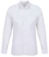 04770 Bailey SOL'S Bailey Long Sleeve Poplin Shirt White colour image